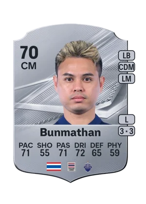 Bunmathan - 70 - Rare EA FC 27 card