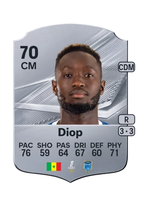 Diop - 70 - Rare EA FC 27 card