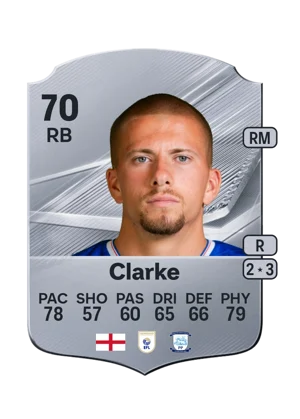 Clarke - 70 - Rare EA FC 27 card
