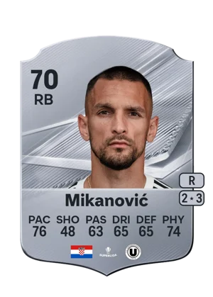 Mikanović - 70 - Rare EA FC 27 card