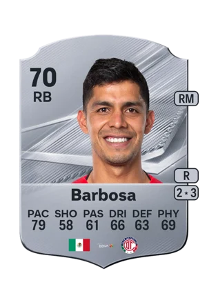 Barbosa - 70 - Rare EA FC 27 card