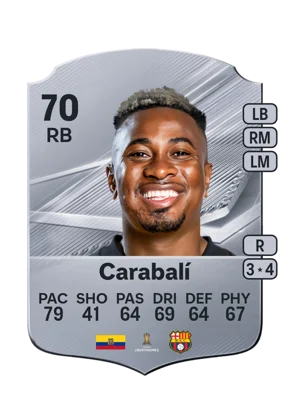 Carabalí - 70 - Rare EA FC 27 card