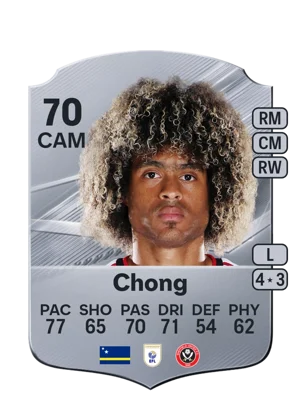 Chong - 70 - Rare EA FC 27 card