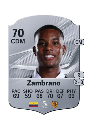 Zambrano - 70 - Rare EA FC 27 card
