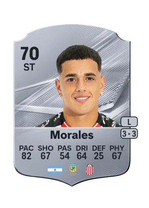 Morales - 70 - Rare EA FC 27 card
