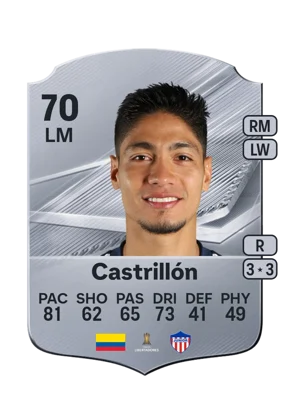 Castrillón - 70 - Rare EA FC 27 card