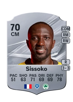 Sissoko - 70 - Rare EA FC 27 card