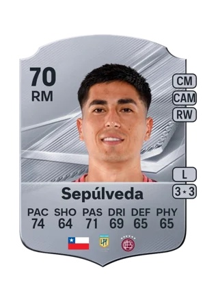 Sepúlveda - 70 - Rare EA FC 27 card