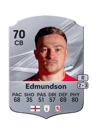 Edmundson - 70 - Rare EA FC 27 card