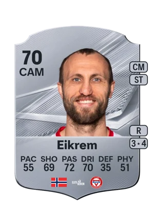Eikrem - 70 - Rare EA FC 27 card