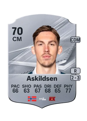 Askildsen - 70 - Rare EA FC 27 card