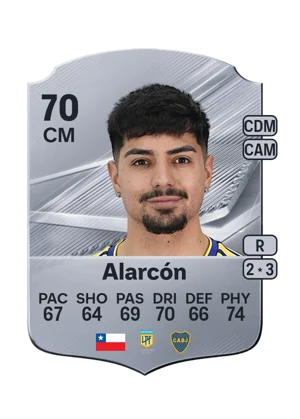 Alarcón - 70 - Rare EA FC 27 card