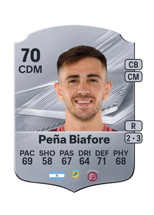Peña Biafore - 70 - Rare EA FC 27 card
