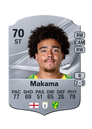 Makama - 70 - Rare EA FC 27 card