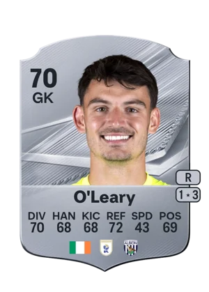O'Leary - 70 - Rare EA FC 27 card