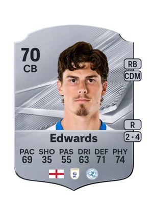 Edwards - 70 - Rare EA FC 27 card
