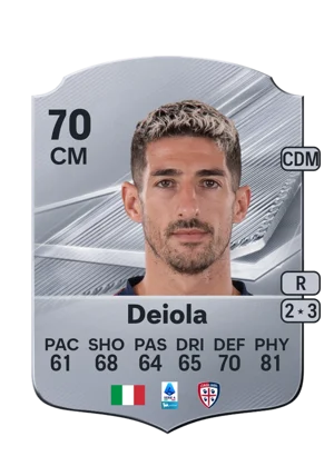Deiola - 70 - Rare EA FC 27 card