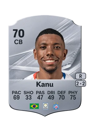Kanu - 70 - Rare EA FC 27 card