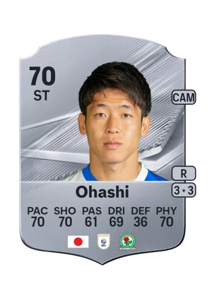 Ohashi - 70 - Rare EA FC 27 card