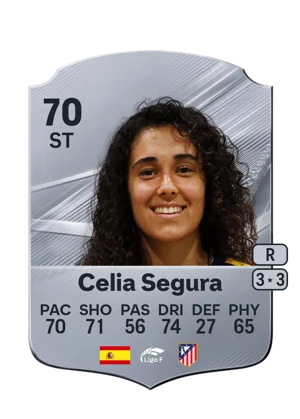 Celia Segura - 70 - Rare EA FC 27 card