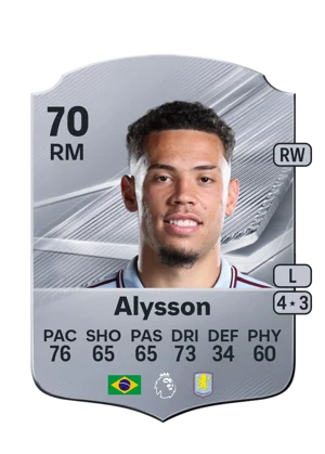 Alysson - 70 - Rare EA FC 27 card