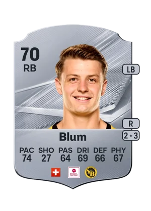 Blum - 70 - Rare EA FC 27 card