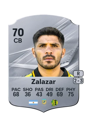 Zalazar - 70 - Rare EA FC 27 card