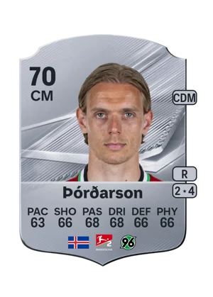 Þórðarson - 70 - Rare EA FC 27 card