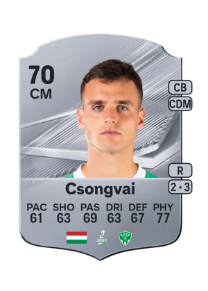 Csongvai - 70 - Rare EA FC 27 card