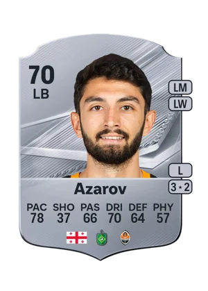 Azarov - 70 - Rare EA FC 27 card