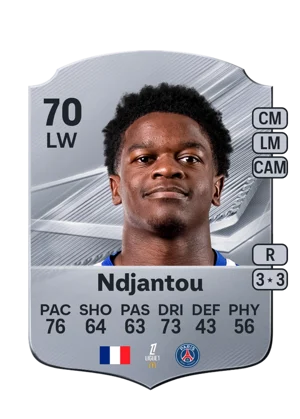 Ndjantou - 70 - Rare EA FC 27 card