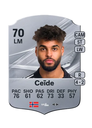 Ceïde - 70 - Rare EA FC 27 card