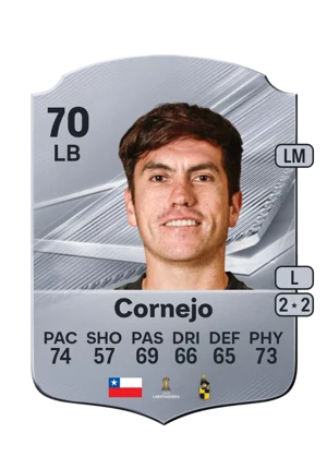 Cornejo - 70 - Rare EA FC 27 card