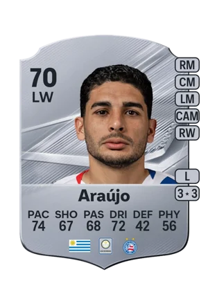 Araújo - 70 - Rare EA FC 27 card