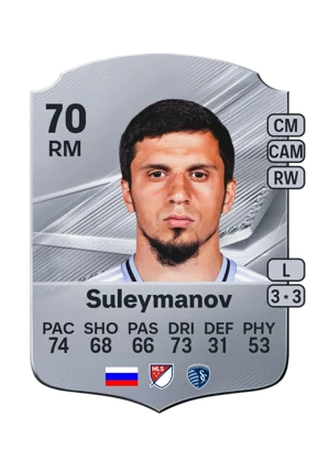 Suleymanov - 70 - Rare EA FC 27 card