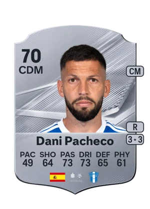 Dani Pacheco - 70 - Rare EA FC 27 card