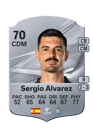 Sergio Álvarez - 70 - Rare EA FC 27 card