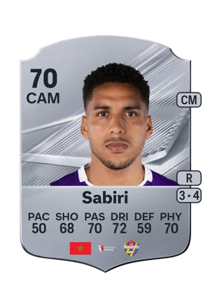 Sabiri - 70 - Rare EA FC 27 card