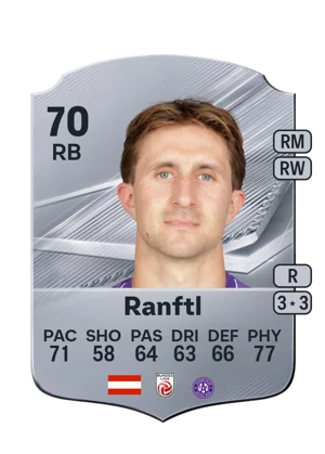Ranftl - 70 - Rare EA FC 27 card