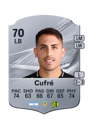 Cufré - 70 - Rare EA FC 27 card