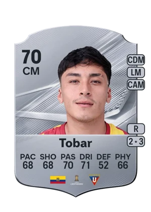 Tobar - 70 - Rare EA FC 27 card