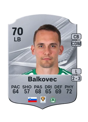 Balkovec - 70 - Rare EA FC 27 card