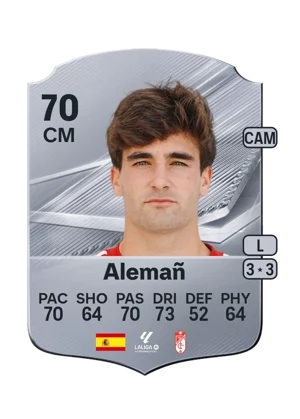 Alemañ - 70 - Rare EA FC 27 card