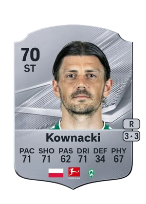Kownacki - 70 - Rare EA FC 27 card