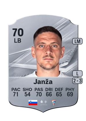 Janža - 70 - Rare EA FC 27 card