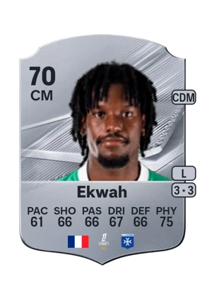 Ekwah - 70 - Rare EA FC 27 card