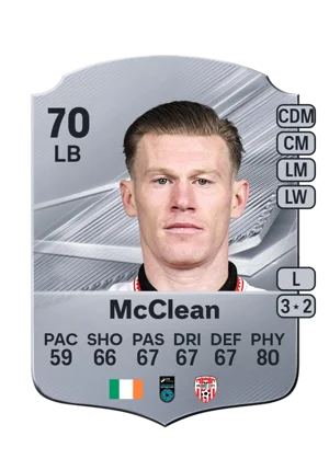 McClean - 70 - Rare EA FC 27 card