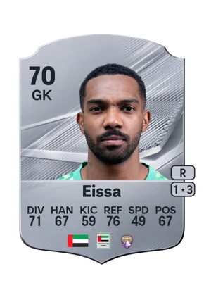 Eissa - 70 - Rare EA FC 27 card
