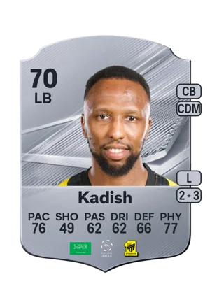 Kadish - 70 - Rare EA FC 27 card