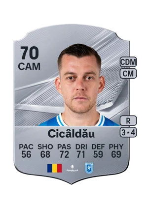 Cicâldău - 70 - Rare EA FC 27 card